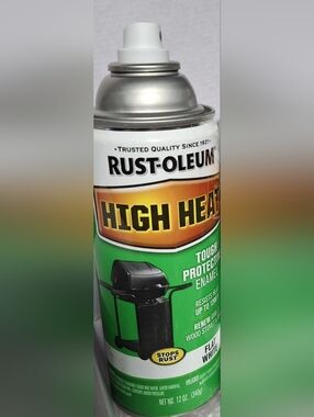 Rust-Oleum Specialty Flat White High Heat Spray Paint 12 Oz (New - No Cap)
